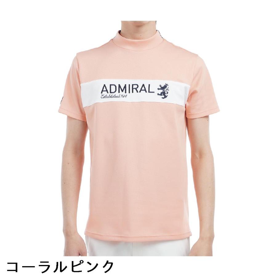 Admiral（アドミラル） カラタッチ モックネック半袖シャツ : GDO
