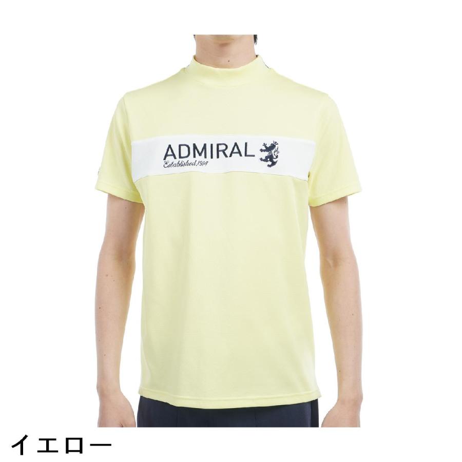 Admiral（アドミラル） カラタッチ モックネック半袖シャツ : GDO