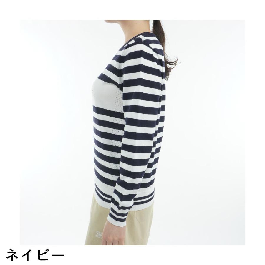 アドミラル　Admiral　メタリックロゴ ドライタッチセーター　レディス Admiral（アドミラル） メタリックロゴ ドライタッチセーター レディス