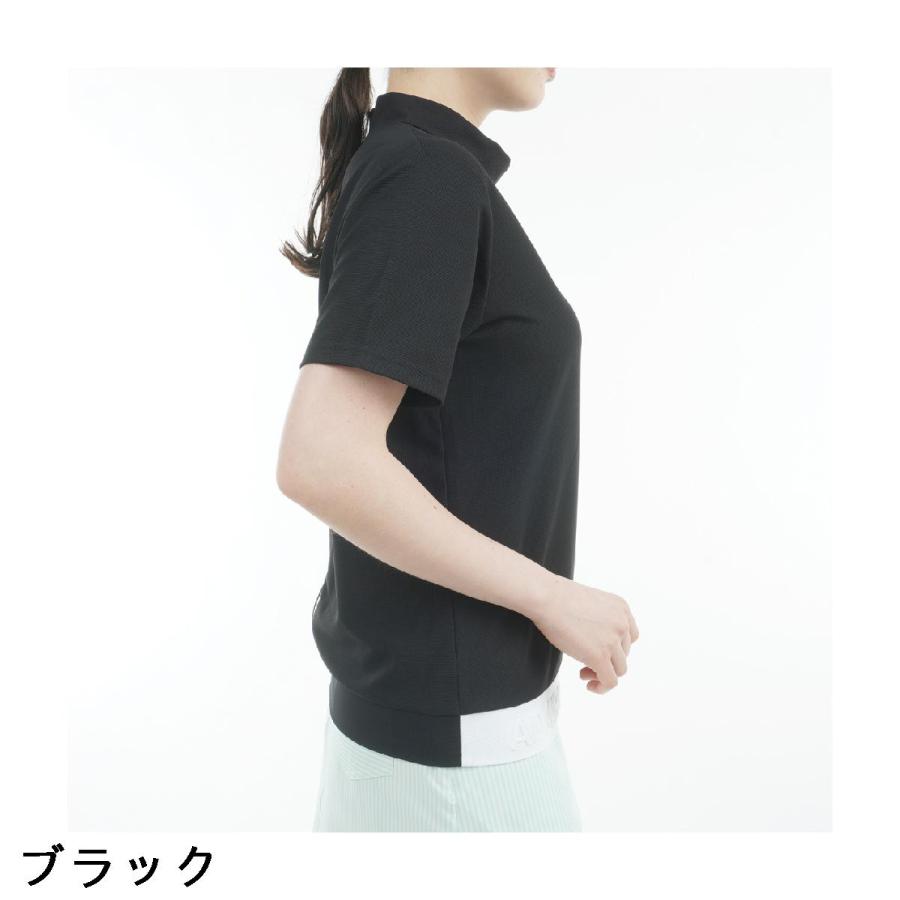 Admiral（アドミラル） ストレッチ ミニワッフル エンボスロゴ 半袖