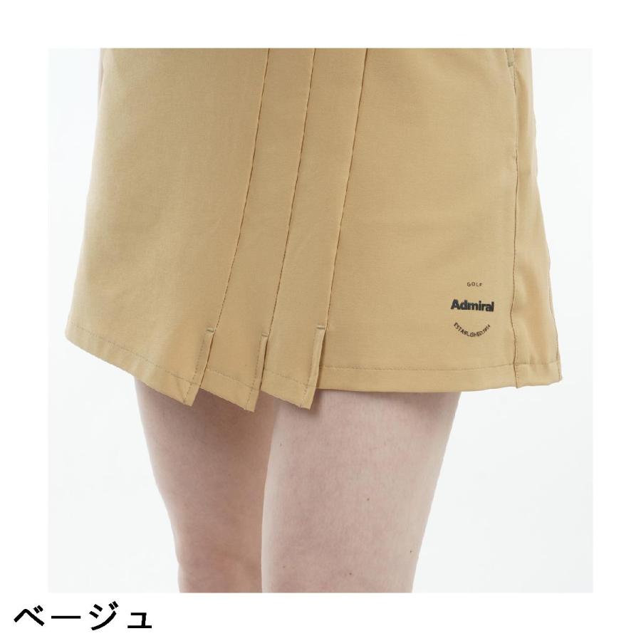 アドミラル Admiral ストレッチ ツイルフロントタックキュロット レディス