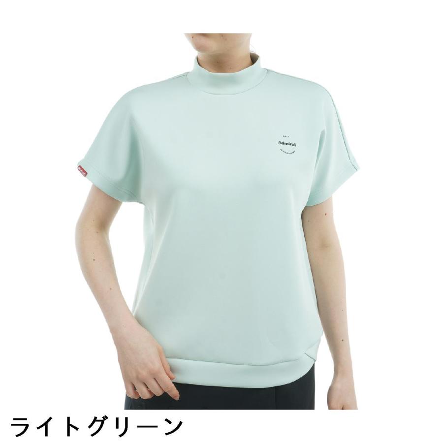 Admiral（アドミラル） ストレッチ エンボスロゴ ダンボール半袖モック