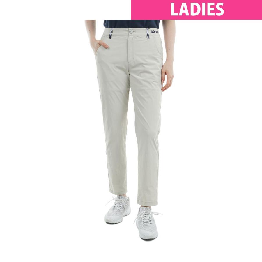 アドミラル　Admiral　ストレッチ 撥水ドットロゴ プリントロングパンツ　レディス Admiral（アドミラル） ストレッチ 撥水ドットロゴ プリントロング