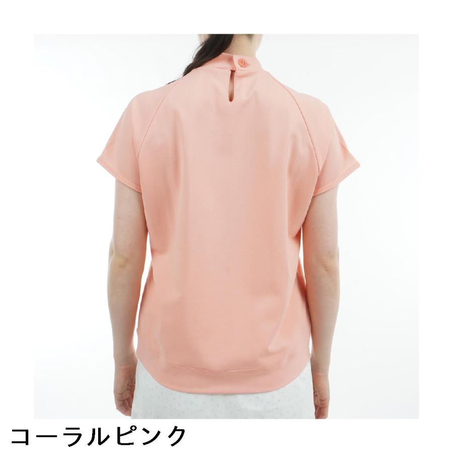 Admiral（アドミラル） ストレッチ メタリックロゴ 鹿の子半袖モック