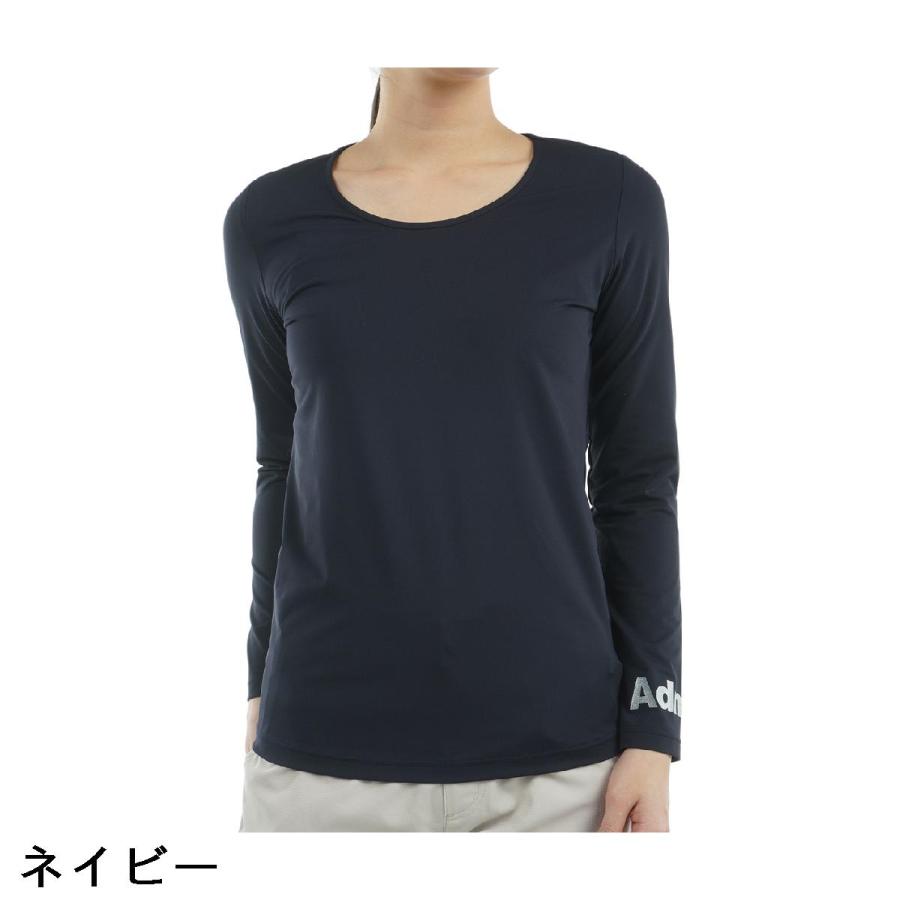 アドミラル Admiral ストレッチ 美ハダッチ Uネック 長袖インナーシャツ レディス_2