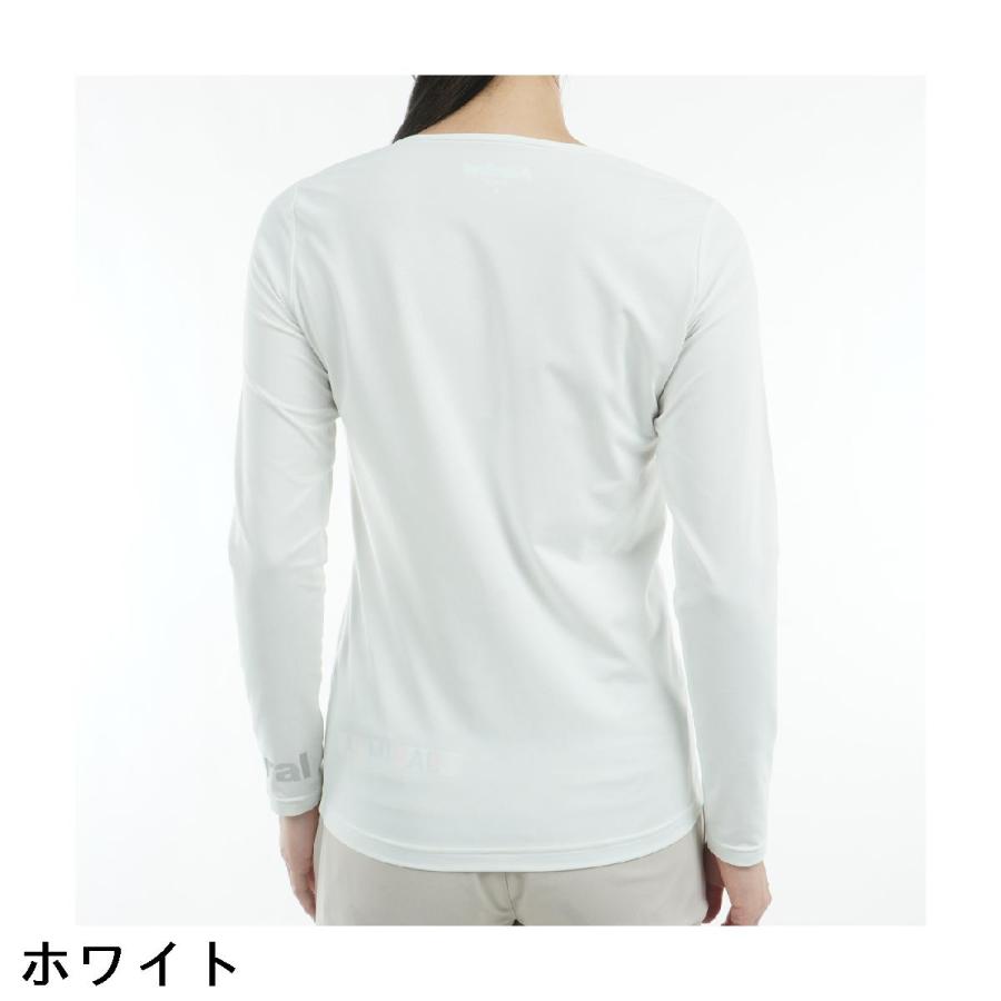 アドミラル Admiral ストレッチ 美ハダッチ Uネック 長袖インナーシャツ レディス_4