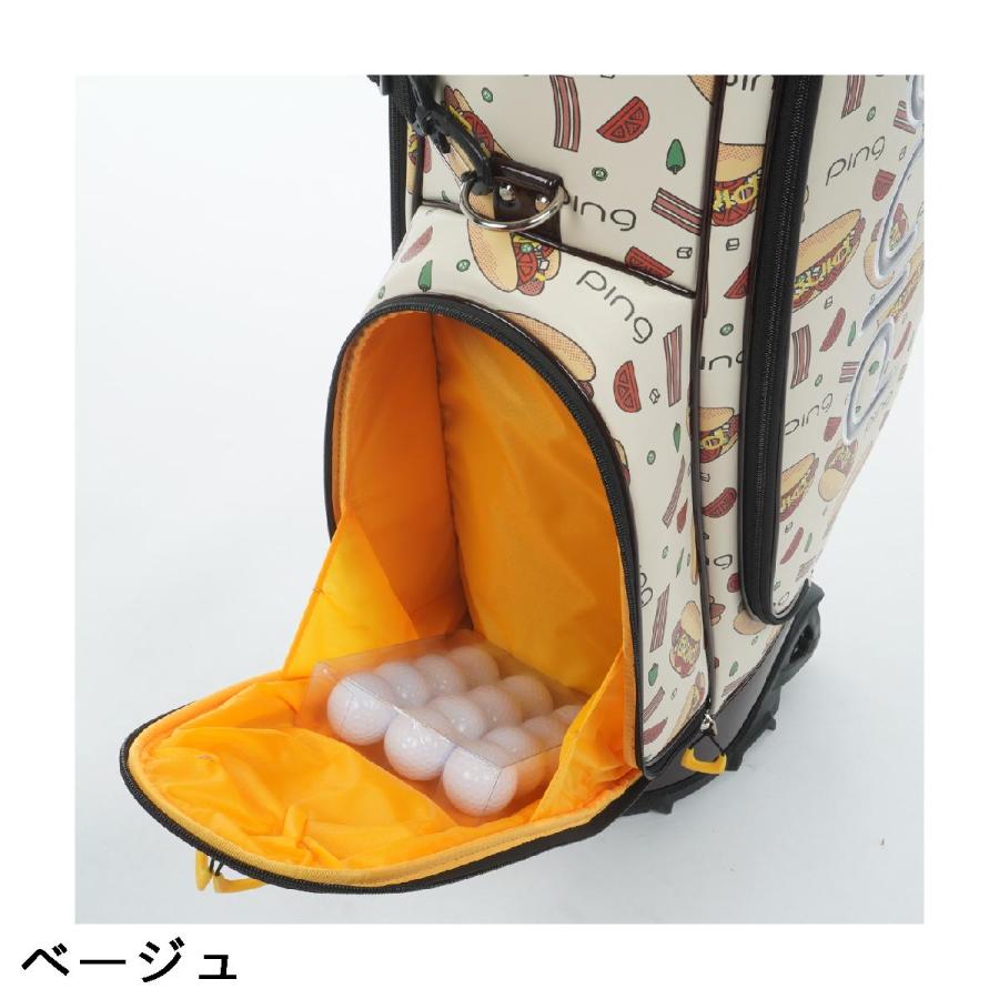 PING ピン ソノランホットドッグ キャスター付きキャディバッグ