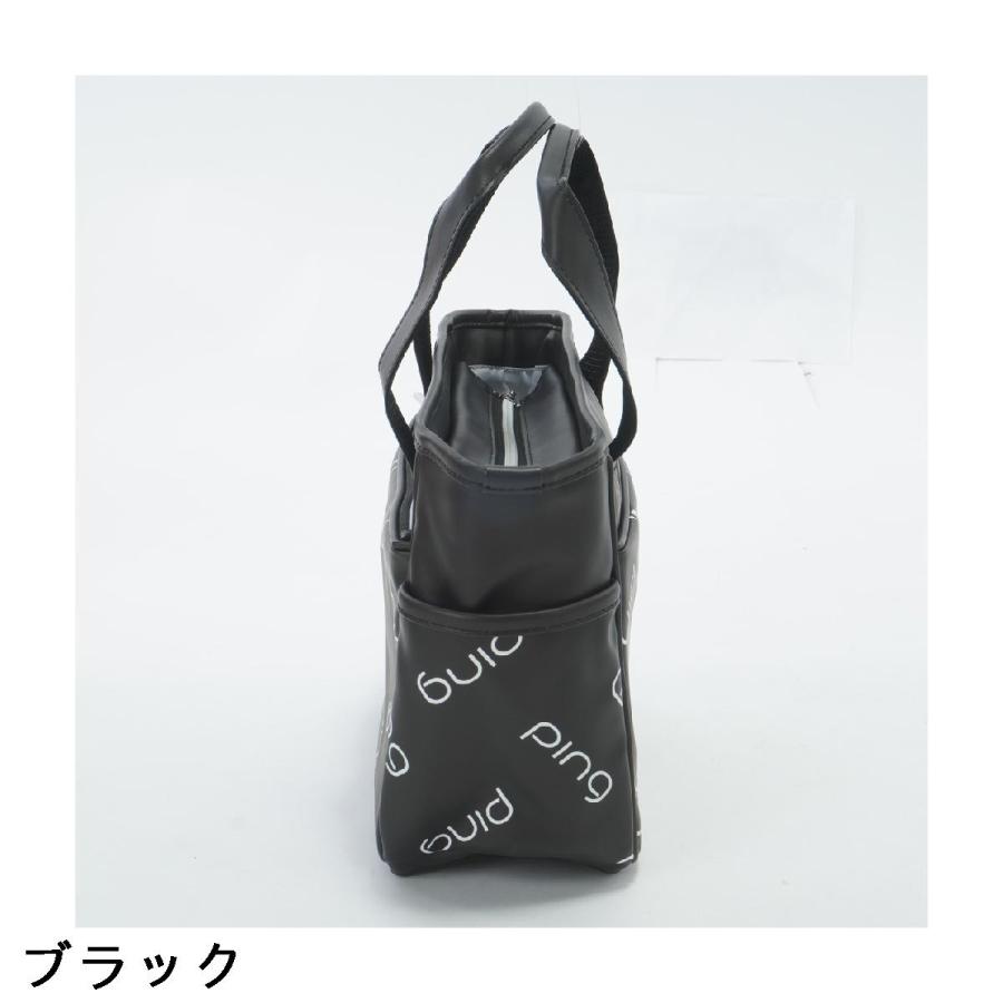 ピン PING モノグラムラウンドトートバッグの画像