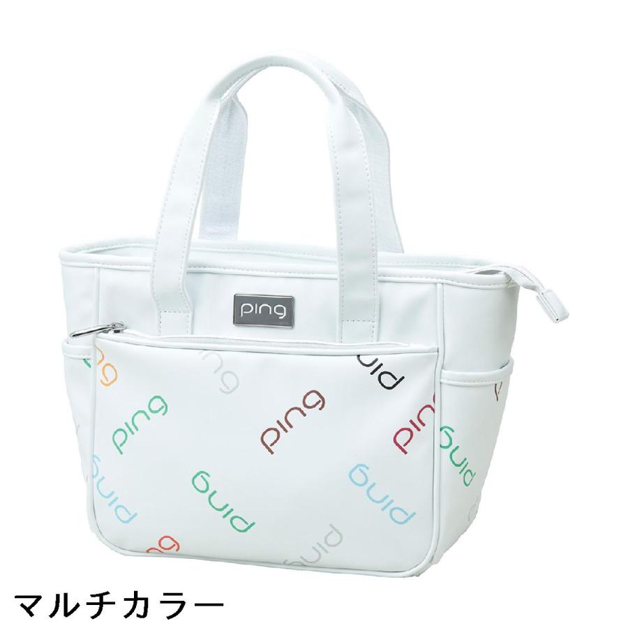 ピン PING モノグラムラウンドトートバッグの画像