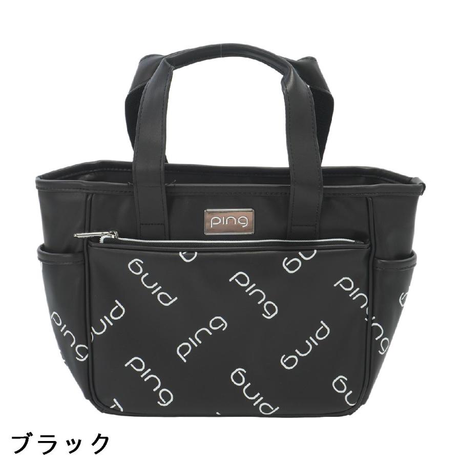 ピン PING モノグラムラウンドトートバッグの画像