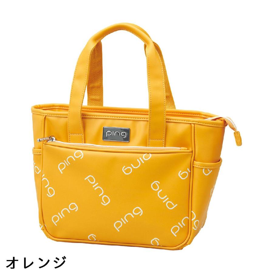ピン PING モノグラムラウンドトートバッグの画像