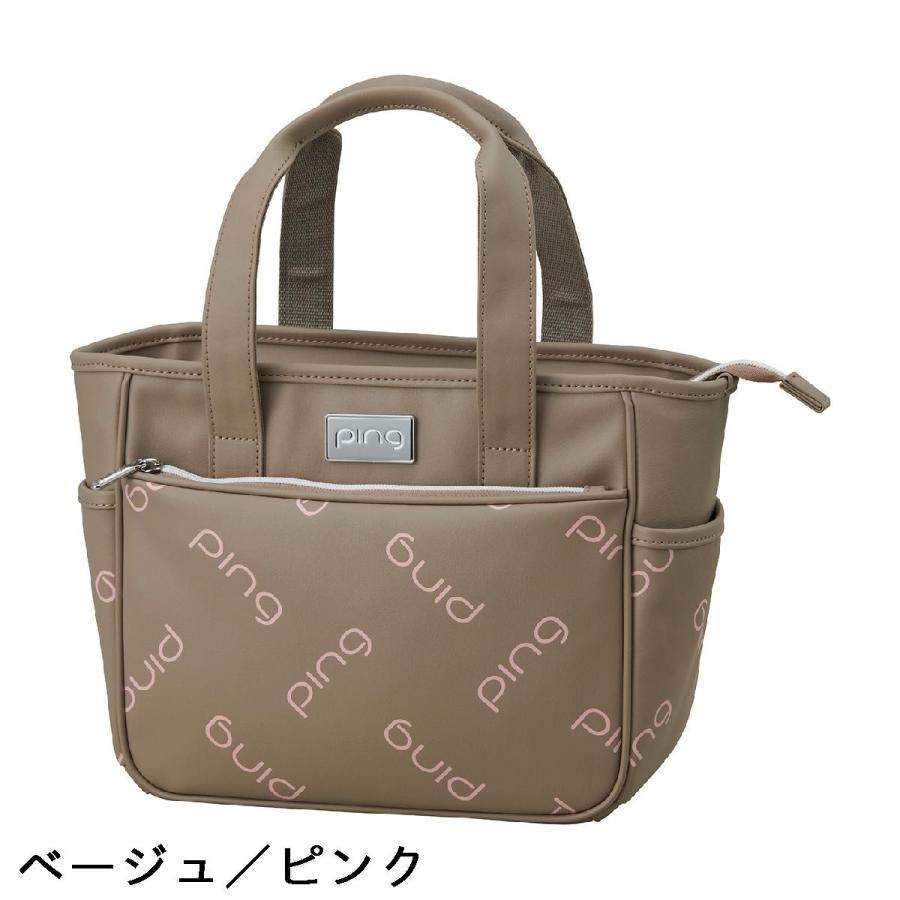 ピン PING モノグラムラウンドトートバッグの画像
