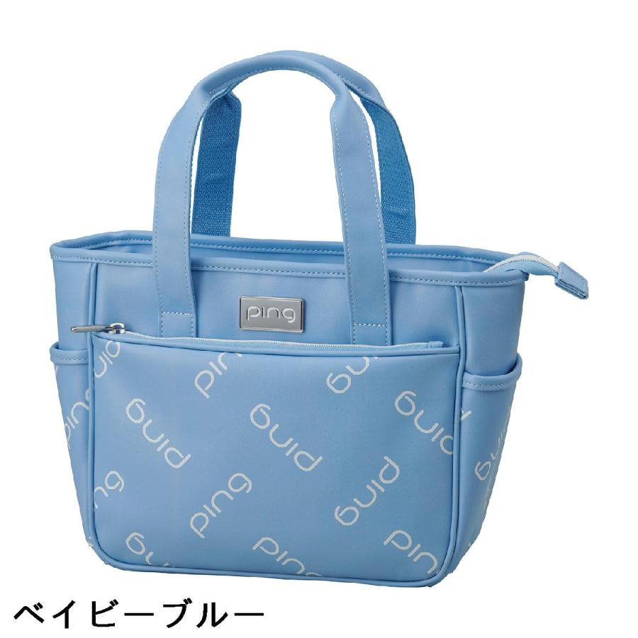 ピン PING モノグラムラウンドトートバッグの画像