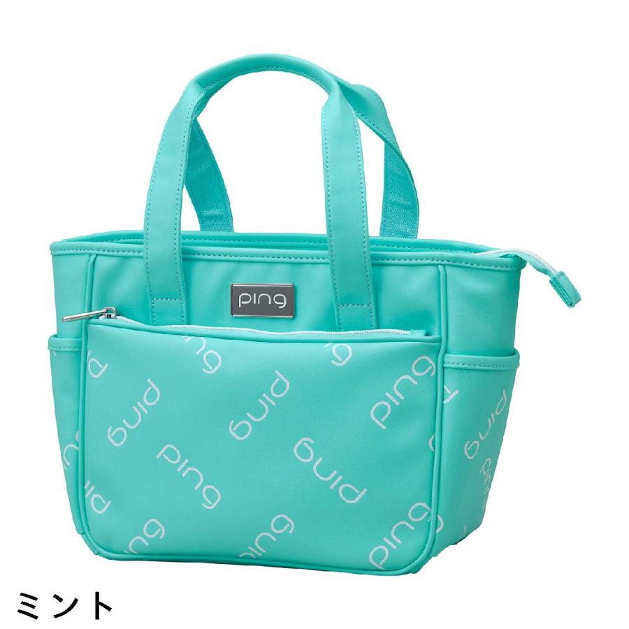 ピン PING モノグラムラウンドトートバッグの画像