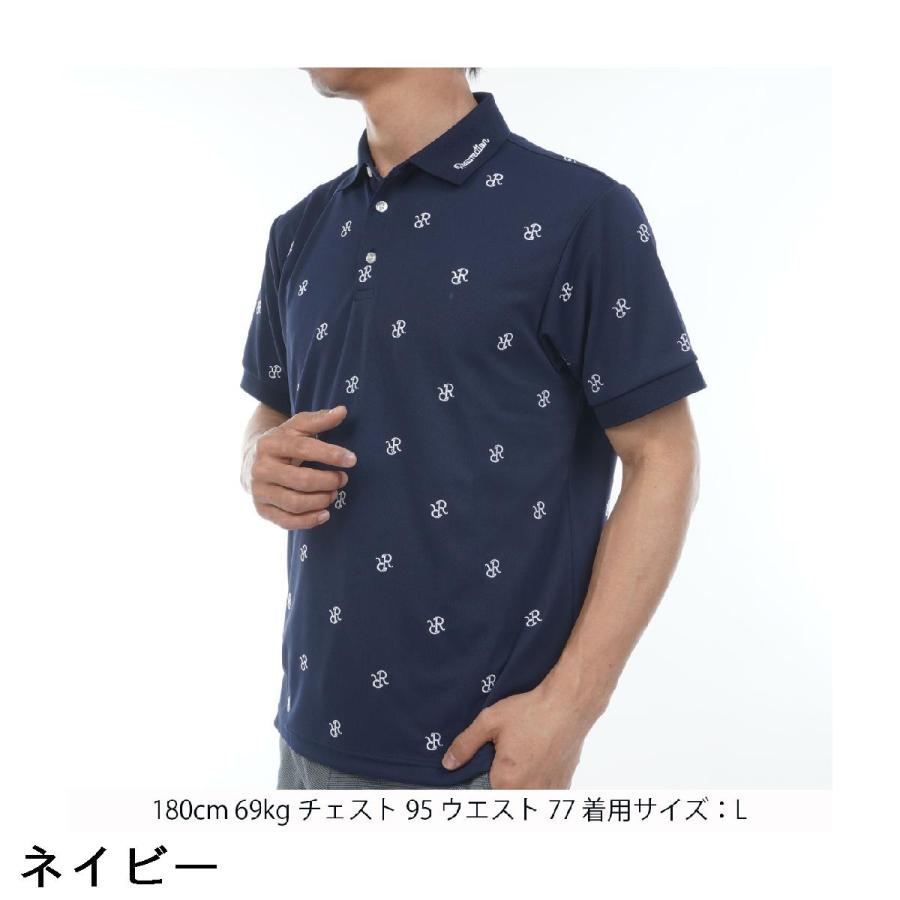 レザレクション 新品 Lサイズ ネイビー ポロシャツ ゴルフ 新品