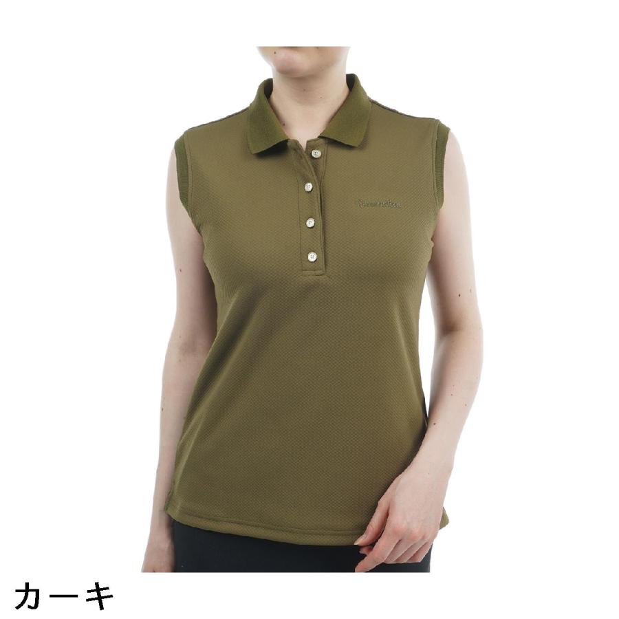 レザレクション Resurrection ノースリーブポロシャツ レディス : GDO
