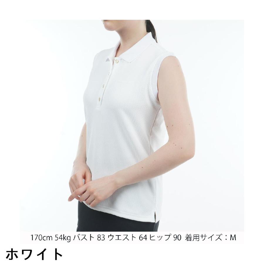 レザレクション Resurrection ノースリーブポロシャツ レディス : GDO