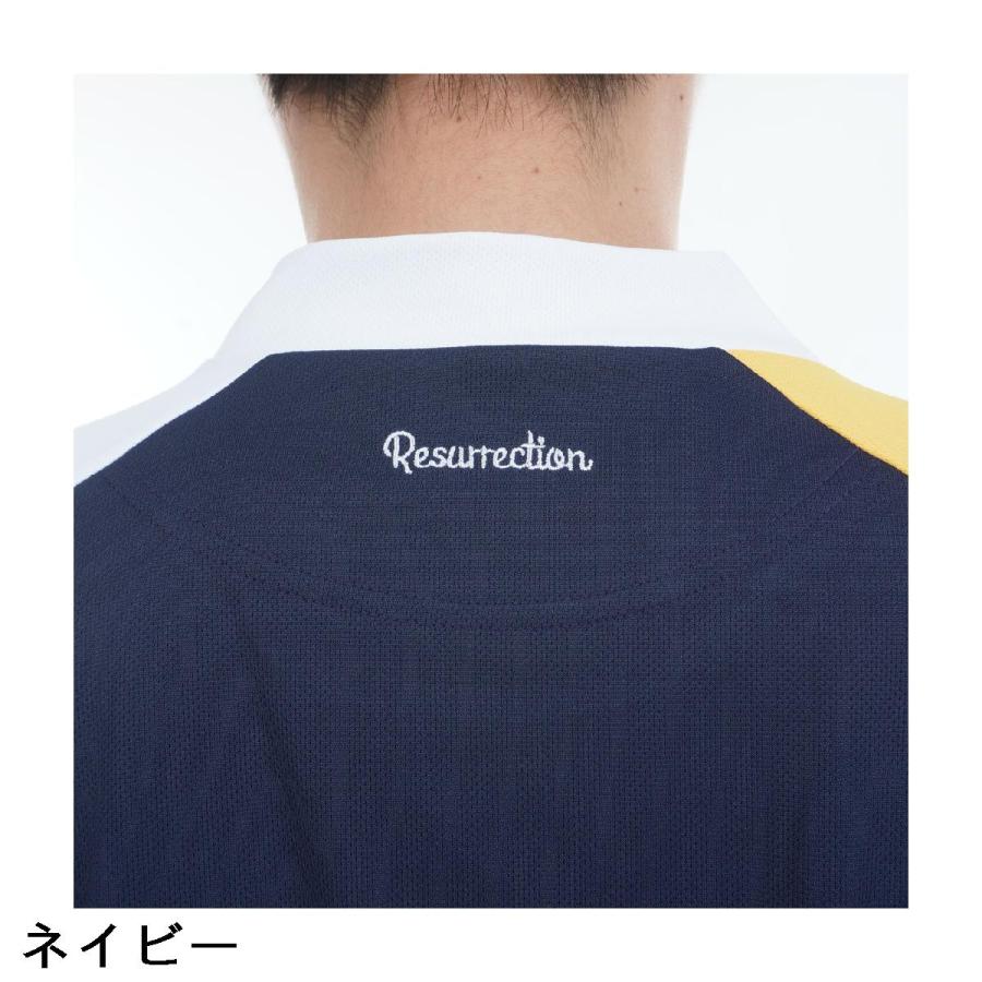 レザレクション Resurrection アップリケ ラグランモックネック半袖