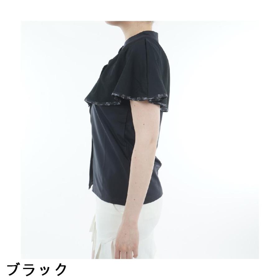 レザレクション Resurrection ストレッチ ケープ スタンドカラー半袖