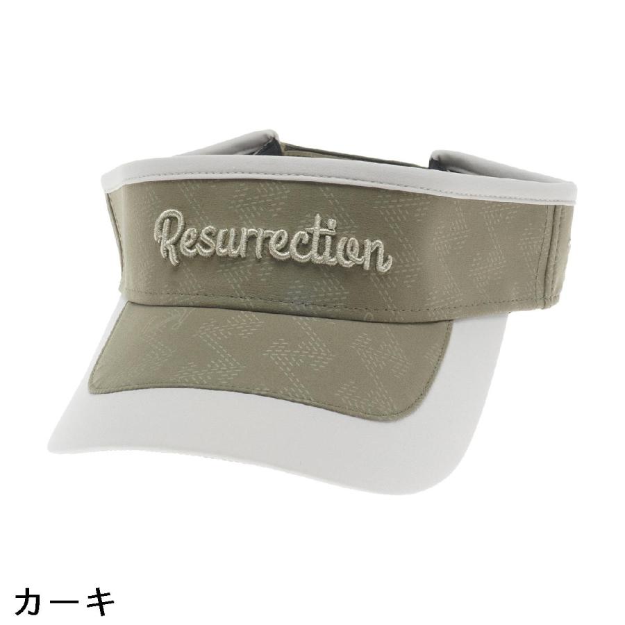 レザレクション Resurrection トーンエンボスサンバイザー : GDOゴルフ