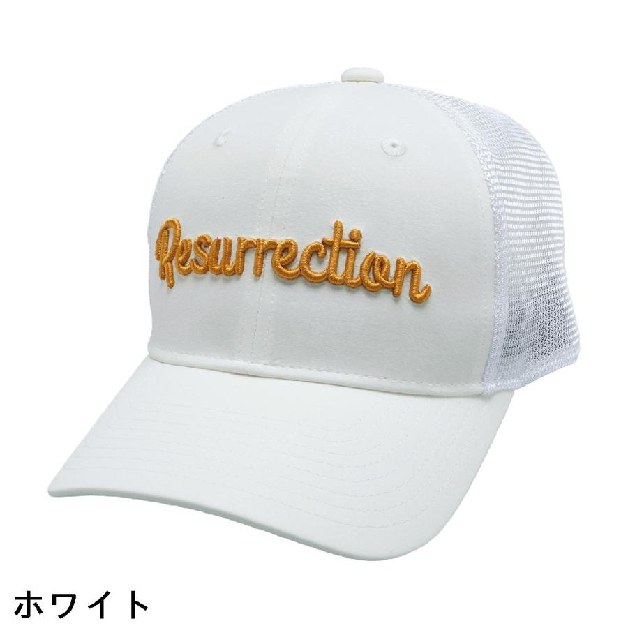 レザレクション　キャップ　メッシュ　白　ホワイト レザレクション キャップ メッシュ 白 ホワイト レザレクション