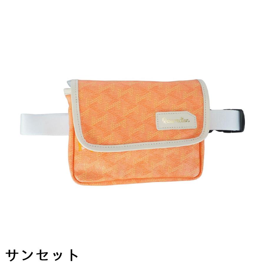【美品】レザレクションウエストポーチアイクス No.2 Resurrection レザレクション ウエストポーチ/アイクスNo.2 AixNo2（ホワイト