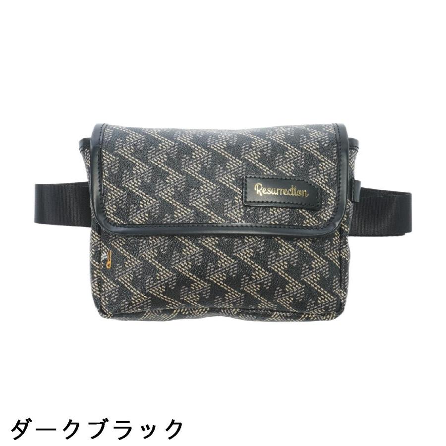 【美品】レザレクションウエストポーチアイクス No.2 Resurrection レザレクション Resurrection アイクス No.2 ウエストポーチ : GDO