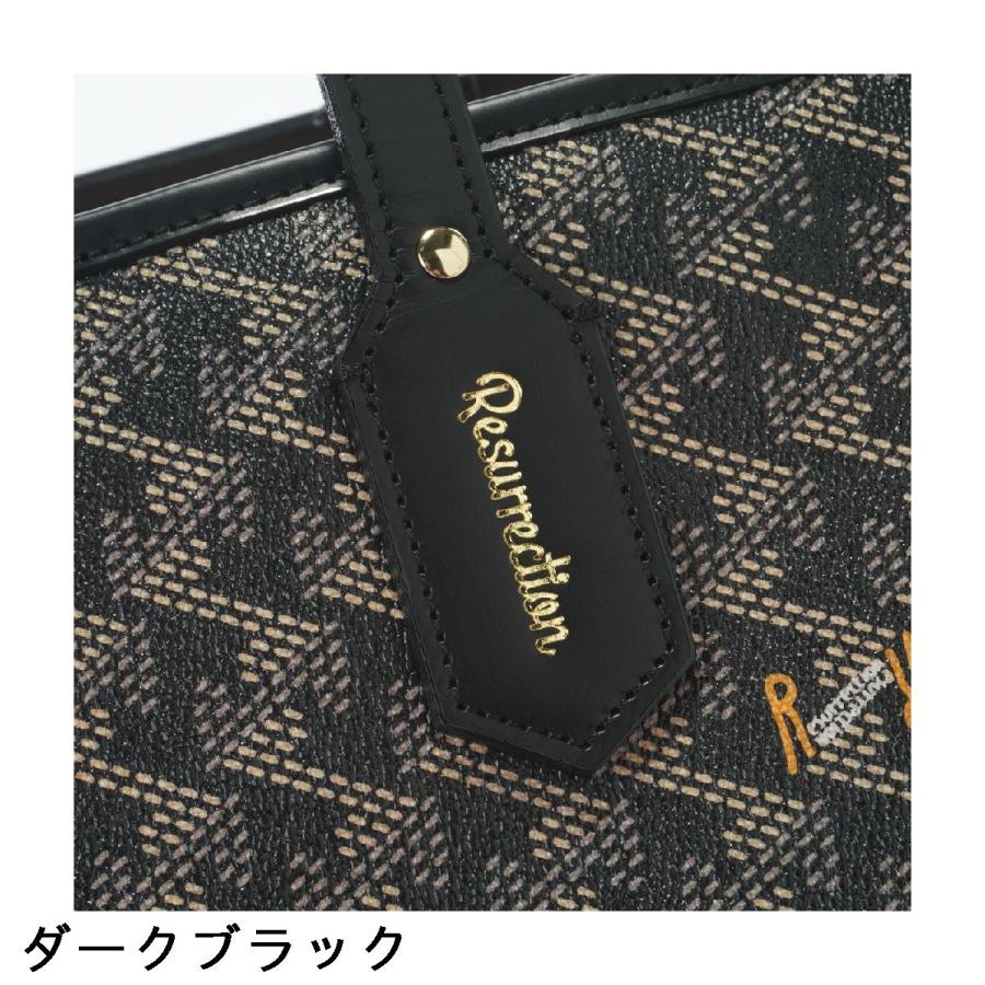 レザレクション　ラニウス　ワイド　トートバック　　　　ダークブラック ラニウス ワイド No.4 トートバッグ(トートバッグ)|Resurrection