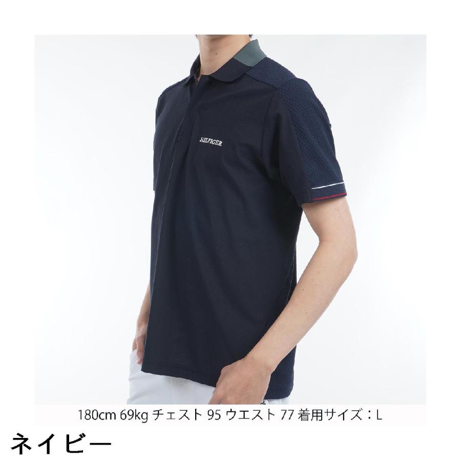 トミー ヒルフィガー ゴルフ　  GOLF　ストレッチ ハイブリッド 半袖ポロシャツ TOMMY HILFIGER（トミー・ヒルフィガー） トミー ヒルフィガー ゴルフ