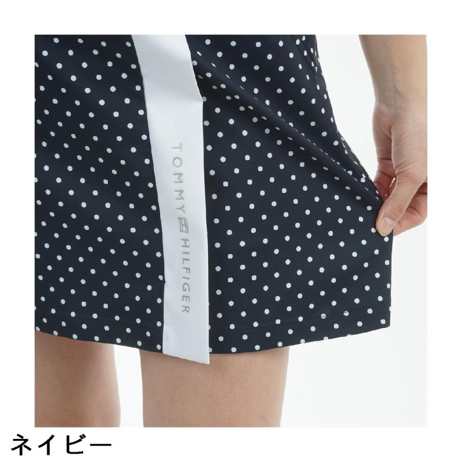 トミー ヒルフィガー ゴルフ　  GOLF　ストレッチ ドット＆フラワー プリントスカート　レディス TOMMY HILFIGER トミー ヒルフィガー ゴルフ GOLF ストレッチ ドット