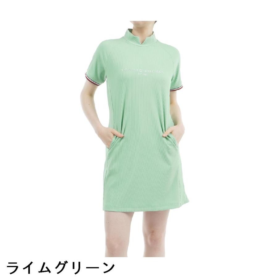 トミー ヒルフィガー ゴルフ　  GOLF　ハイテンションモックネック Aラインワンピース　レディス TOMMY HILFIGER（トミー・ヒルフィガー） トミー ヒルフィガー ゴルフ