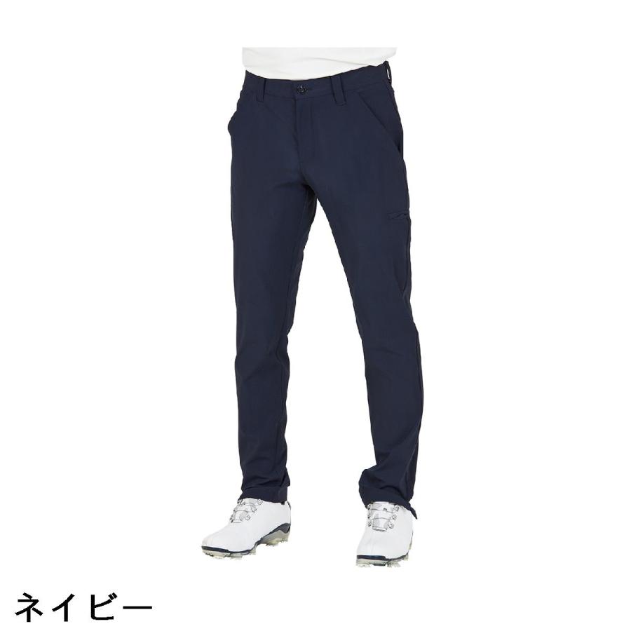 GDOオリジナル裏起毛パンツ ウェスト：78-80cm レングス：73cm 白黒 GDO オリジナル ORIGINAL ストレッチ 側章デザイン撥水パンツ 股下73cm