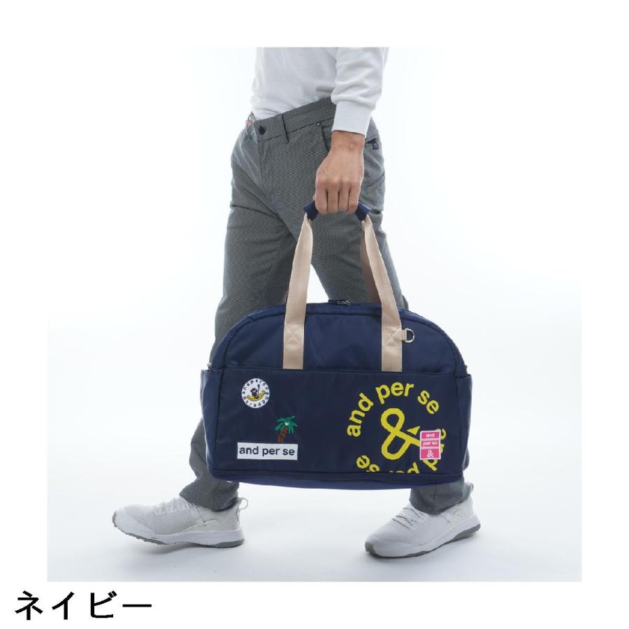 and per se（アンパスィ） and per se 2WAY ボストンバッグ レディス