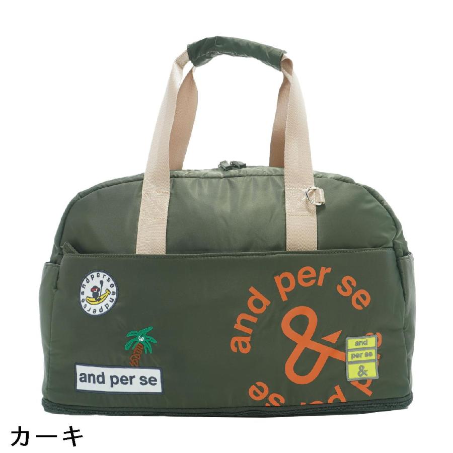 and per se ボストンバッグ and per se（アンパスィ） and per se 2WAY ボストンバッグ レディス