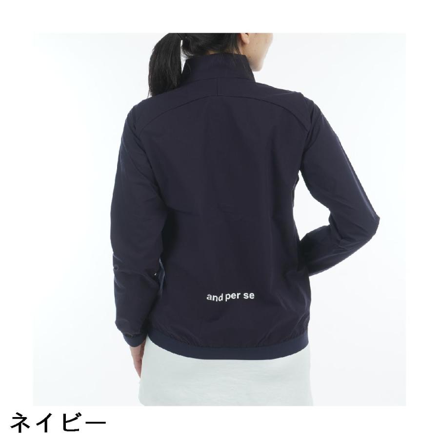 and per se（アンパスィ） ストレッチ マルチウェザージャケット