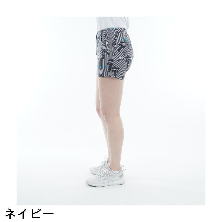 and per se（アンパスィ） ストレッチ スイングドライ プリンテッド