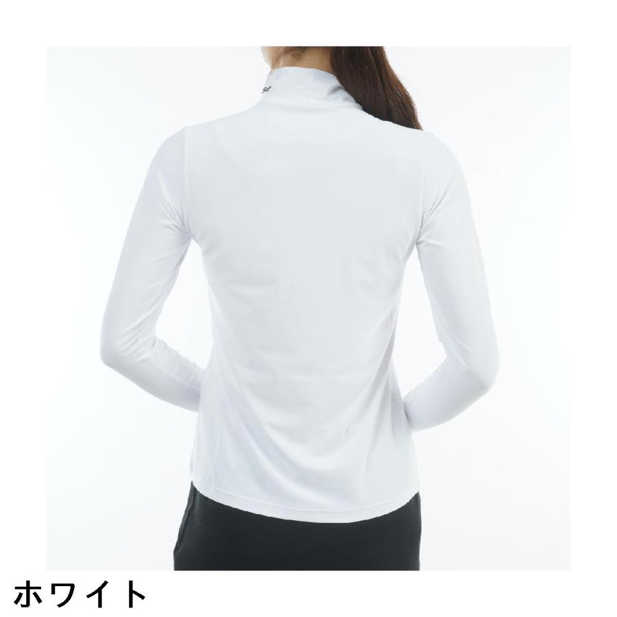 and per se（アンパスィ） ストレッチ ハイネック長袖インナーシャツ 