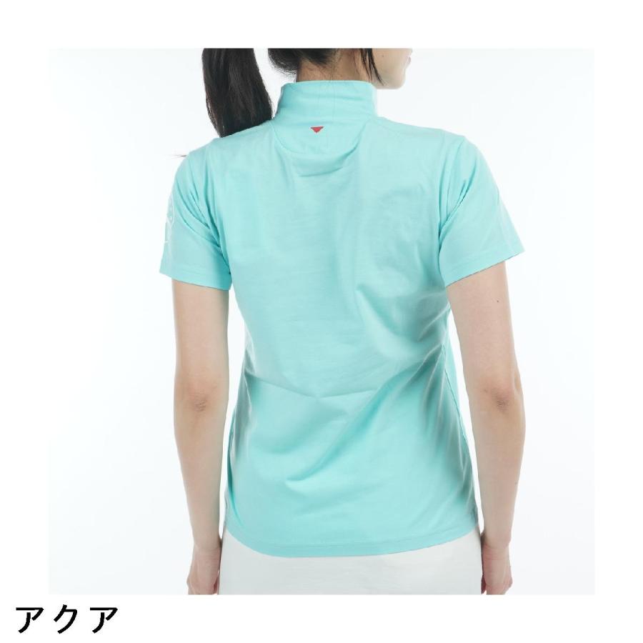 and per se（アンパスィ） ストレッチ リファインドライ モックネック