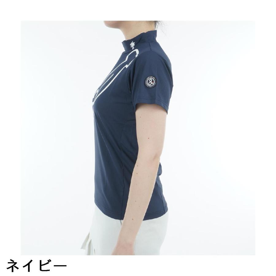 and per se（アンパスィ） ストレッチ ショットスムーザーモックネック