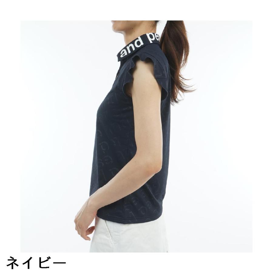 and per se（アンパスィ） ストレッチ スイングドライエンボスフリル