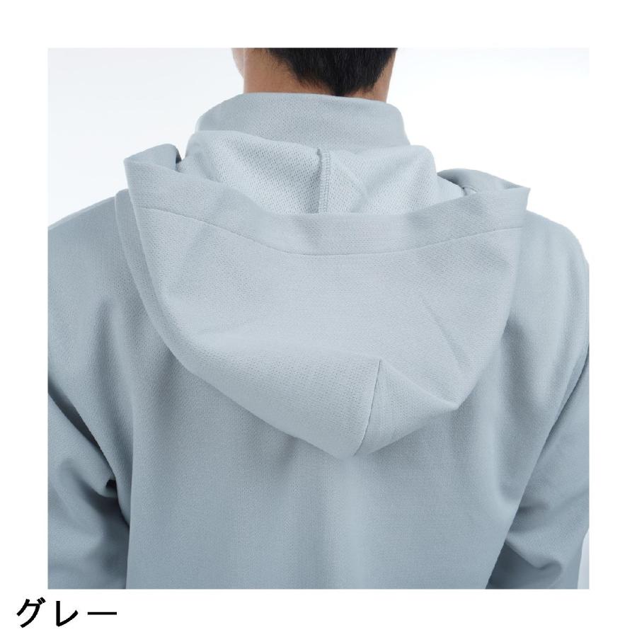 and per se（アンパスィ） ストレッチ エアロスウェット フーディー