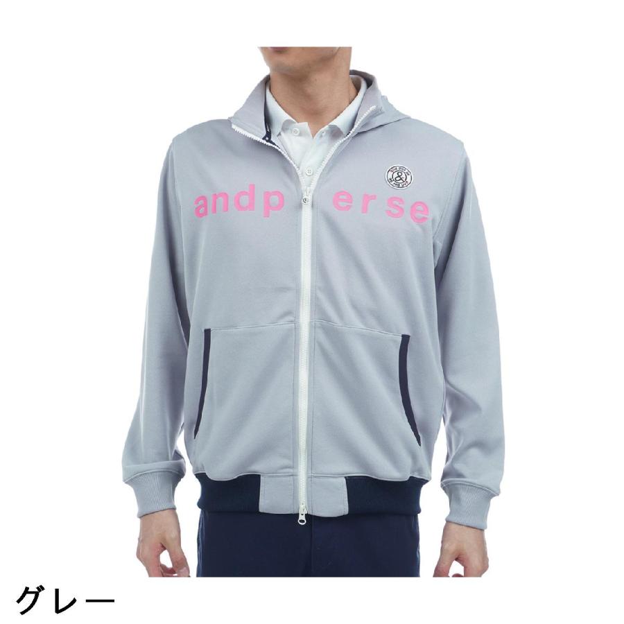 and per se（アンパスィ） ストレッチ エアロスウェット フーディー