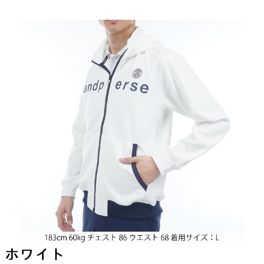 and per se（アンパスィ） ストレッチ エアロスウェット フーディー
