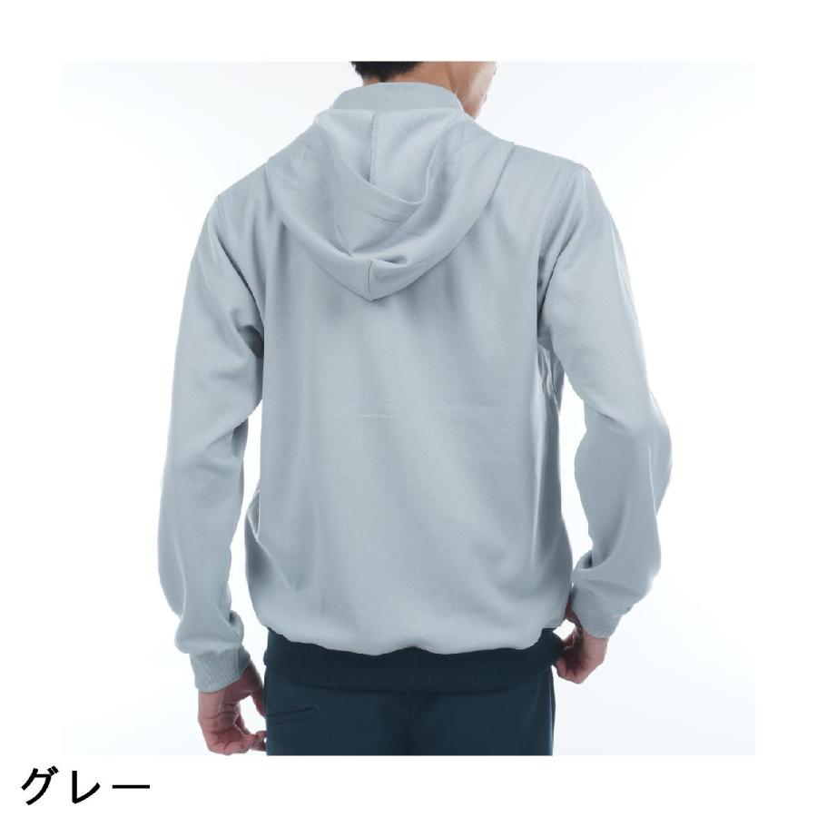 and per se（アンパスィ） ストレッチ エアロスウェット フーディー