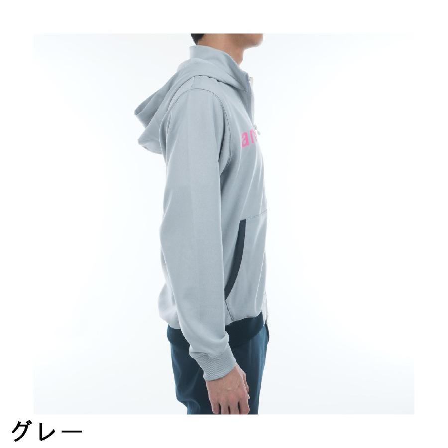 and per se（アンパスィ） ストレッチ エアロスウェット フーディー