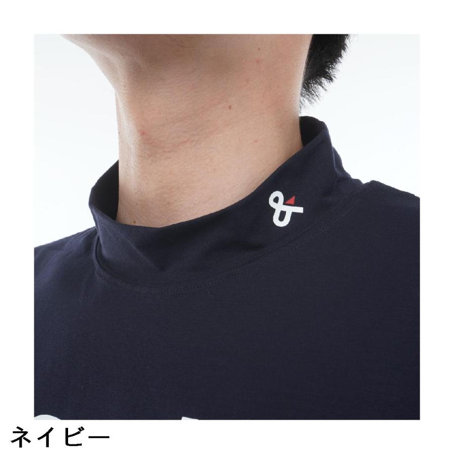 and per se アンパスィ ストレッチ リファインドライ モックネック半袖