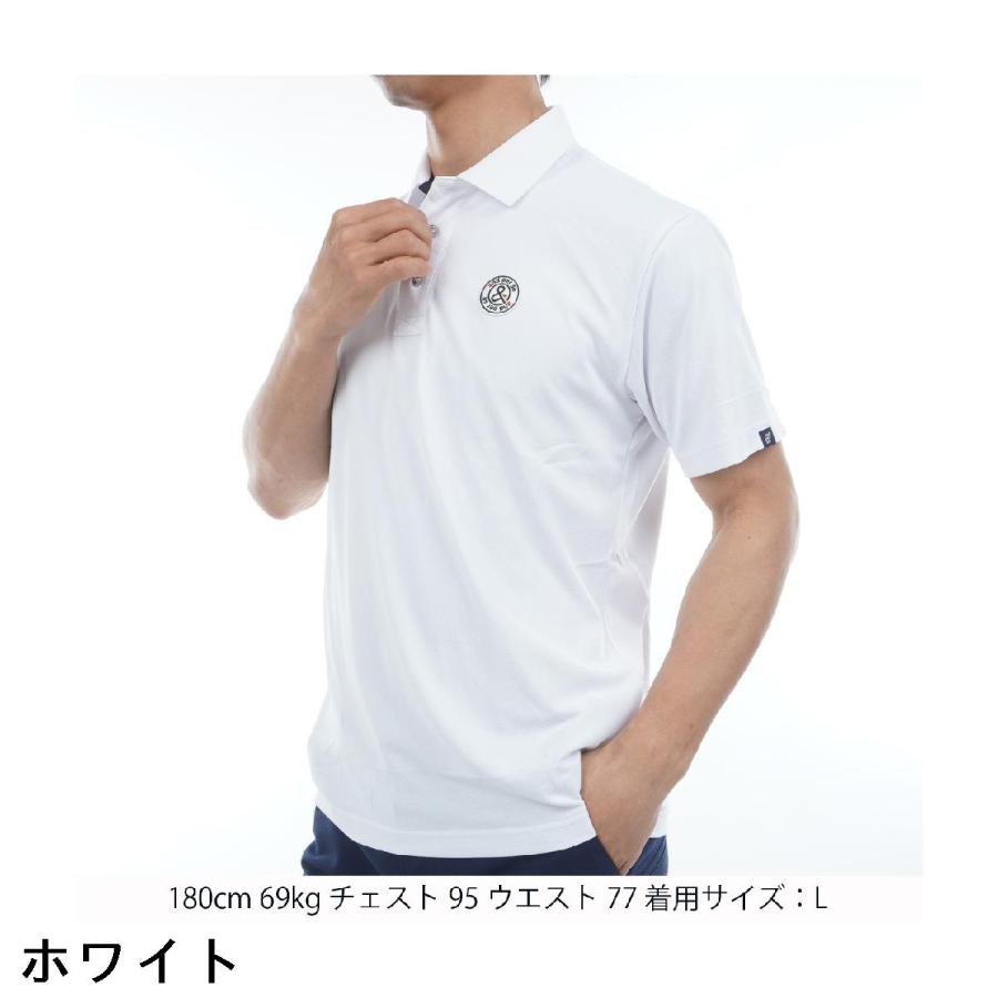 and per se（アンパスィ） ストレッチ スイングドライ 半袖ポロシャツ