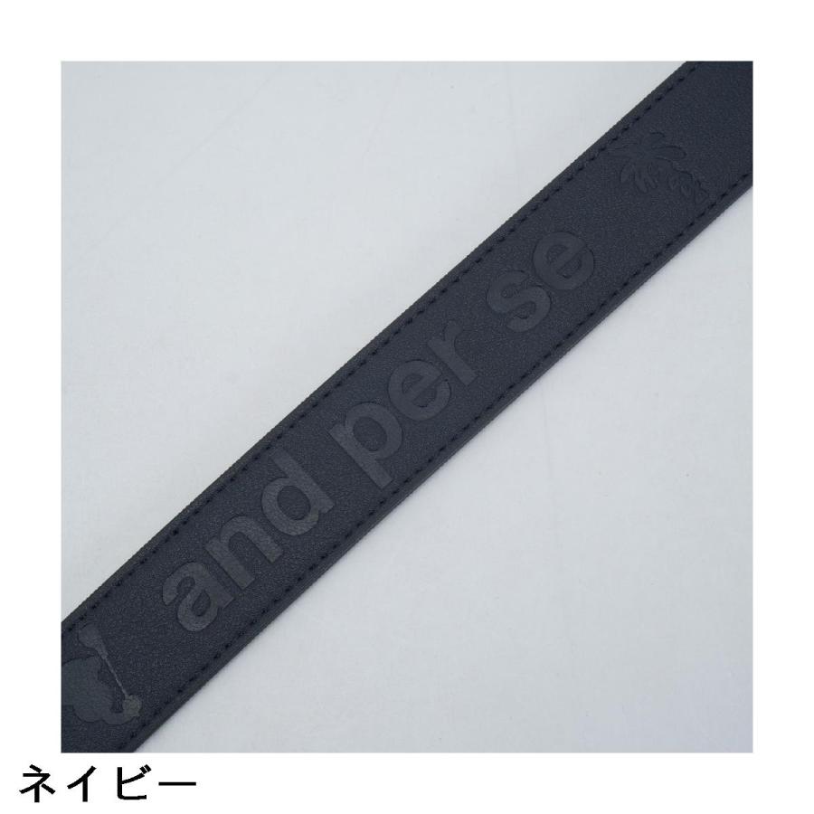 and per se（アンパスィ） エンボスロゴベルト レディス : GDOゴルフ