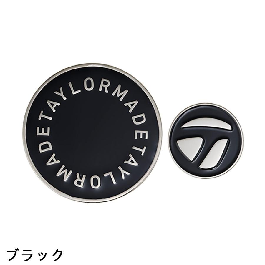 TaylorMade ボールマーカーセット TaylorMade（テーラーメイド） サークルロゴ ツインマーカーセット