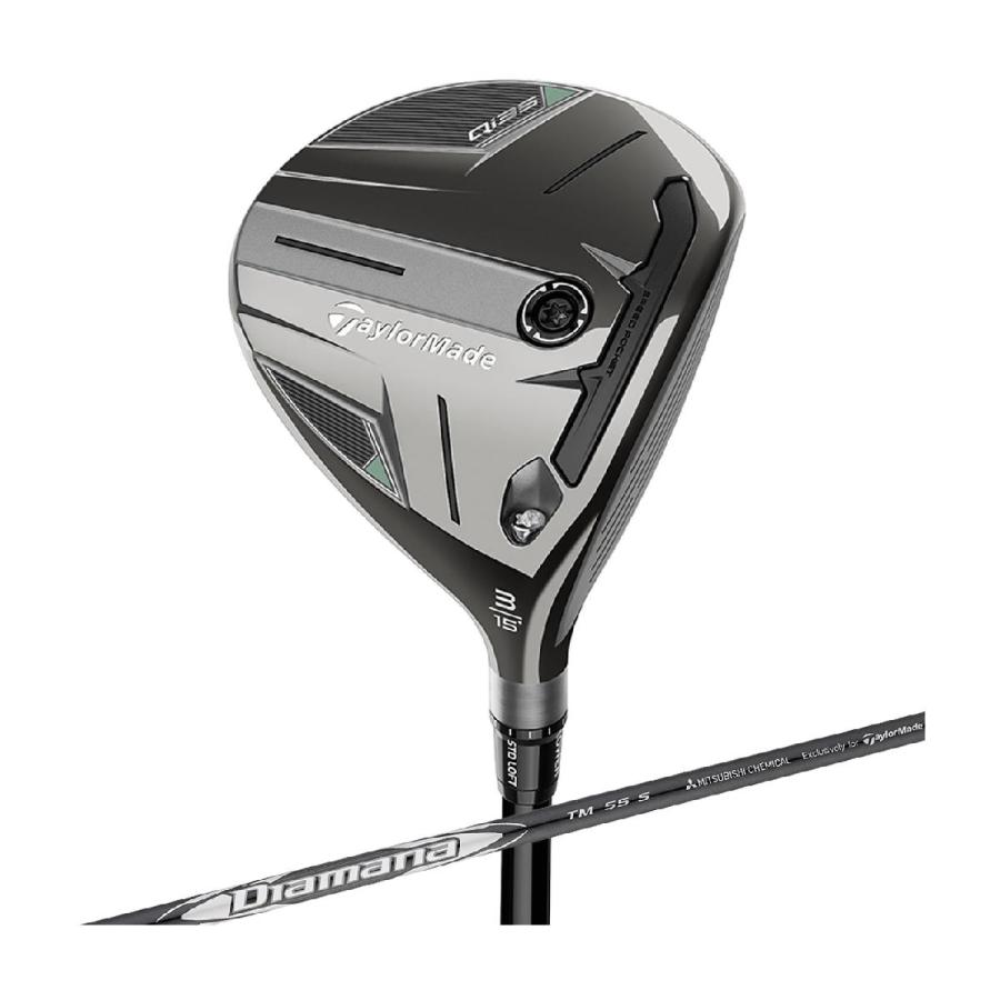 QI35 チタンFW #3.5 TM55 Sシャフト 2本 TaylorMade（テーラーメイド） Qi35 Qi35 フェアウェイウッド Diamana